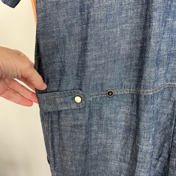 Billy Reid Chambray Jumpsuit size S - Picture 11 of 16